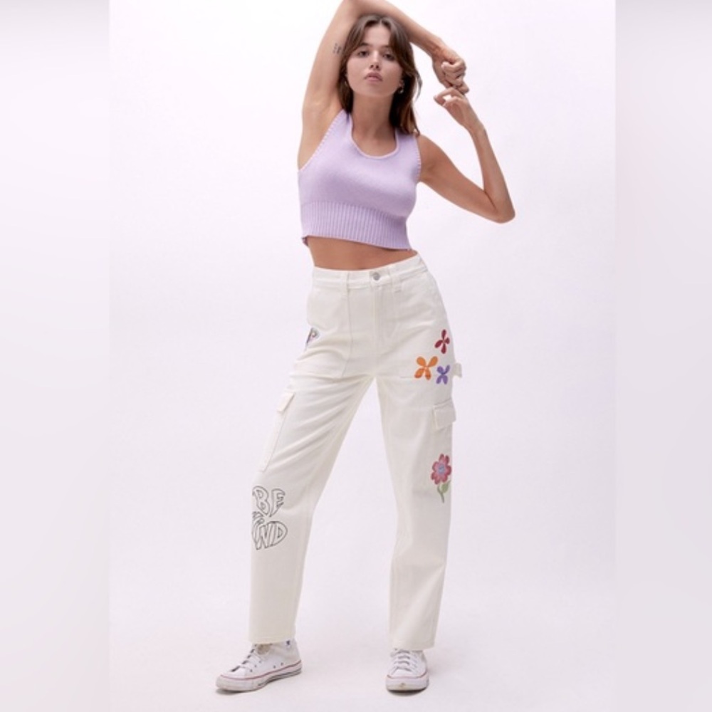 Pacsun Graphic High Rise Carpenter Pants size 26